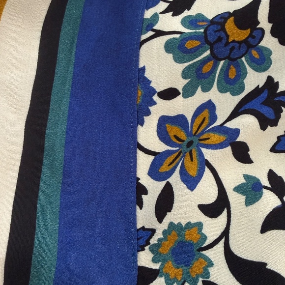 Sezane and Momoni Floral Maxi Wrap Skirt with Long Sleeve Top Sz 36 - Picture 15 of 15